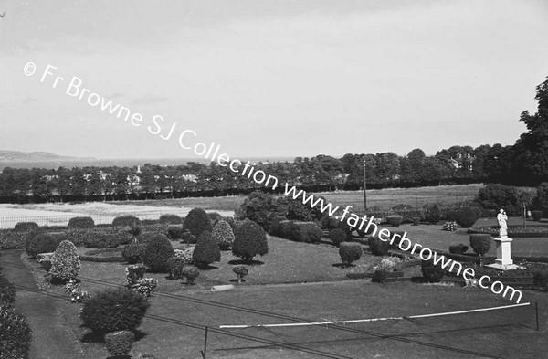 ST JOHN OF GOD HOSPITAL  GARDEN FROM FIRST FLOOR